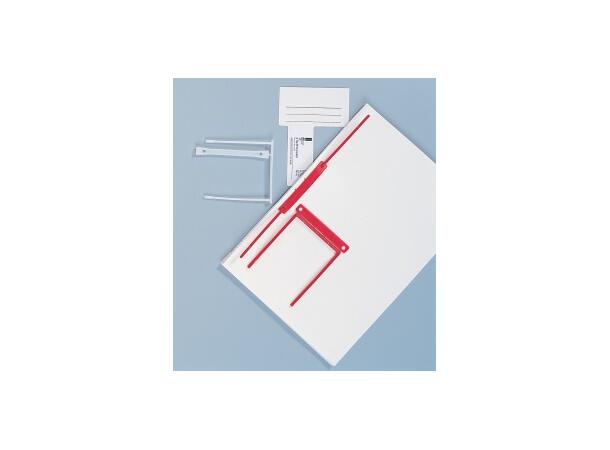 Arkiveringsmekanisme B-Binder rød (100) 80mm 